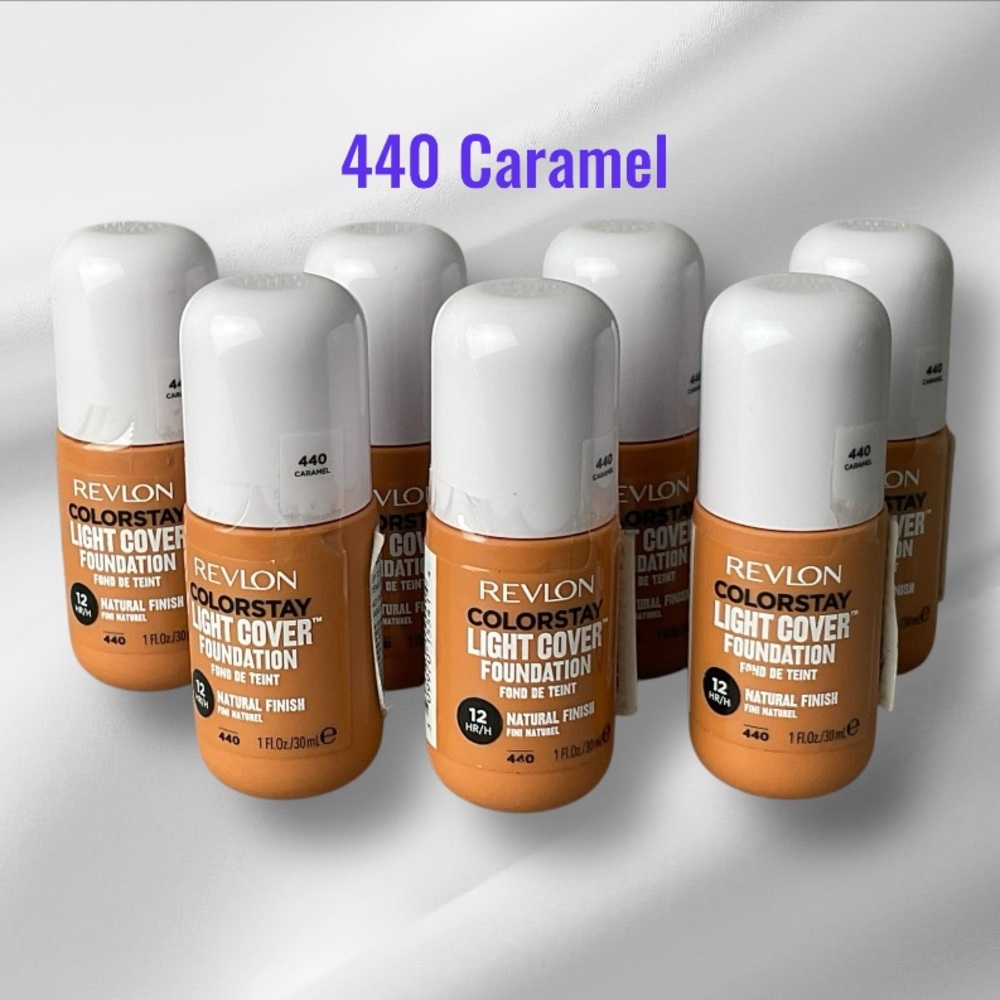 Revlon Colorstay Light Coverage Liquid Foundation Long Wear Makeup 440 Caramel